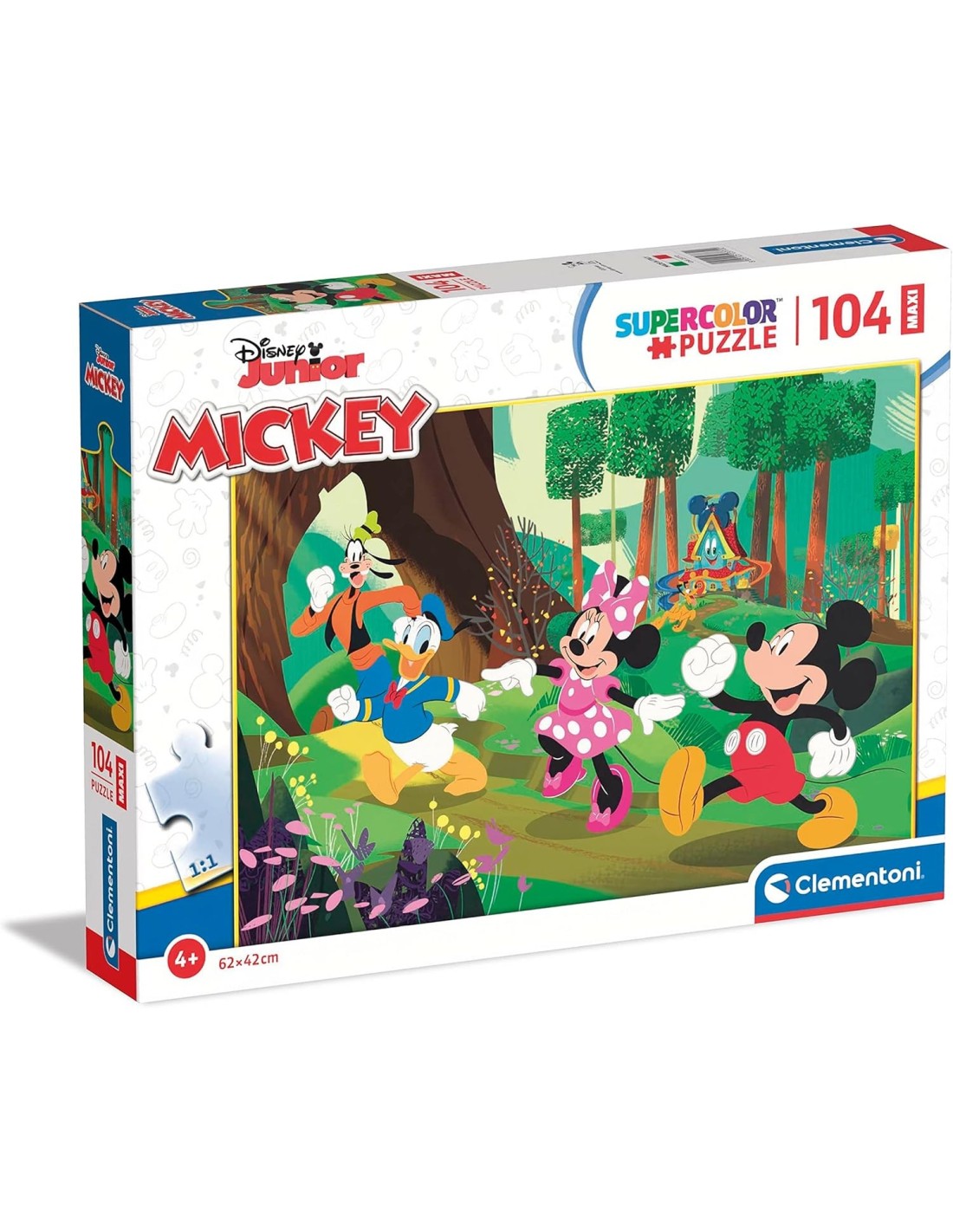 GIOCHI DI SOCIETA'E PUZZLE: vendita online CLEMENTONI MICKEY MAXIPUZZLE 104PZ in offerta