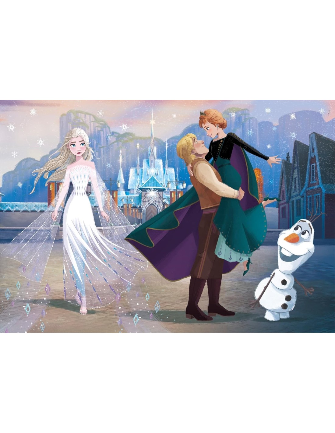 GIOCHI DI SOCIETA'E PUZZLE: vendita online CLEMENTONI FROZEN MAXIPUZZLE 24PZ in offerta