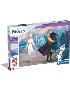 GIOCHI DI SOCIETA'E PUZZLE: vendita online CLEMENTONI FROZEN MAXIPUZZLE 24PZ in offerta 2