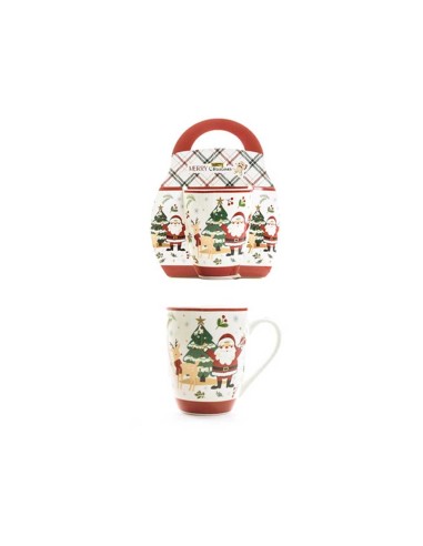 Mercury Tazza Natalizia Porcellana 340ml Disegni Assortiti | Shop in Casa