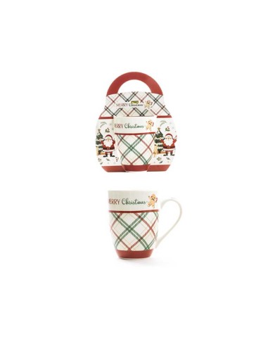Mercury Tazza Natalizia Porcellana 340ml Disegni Assortiti | Shop in Casa
