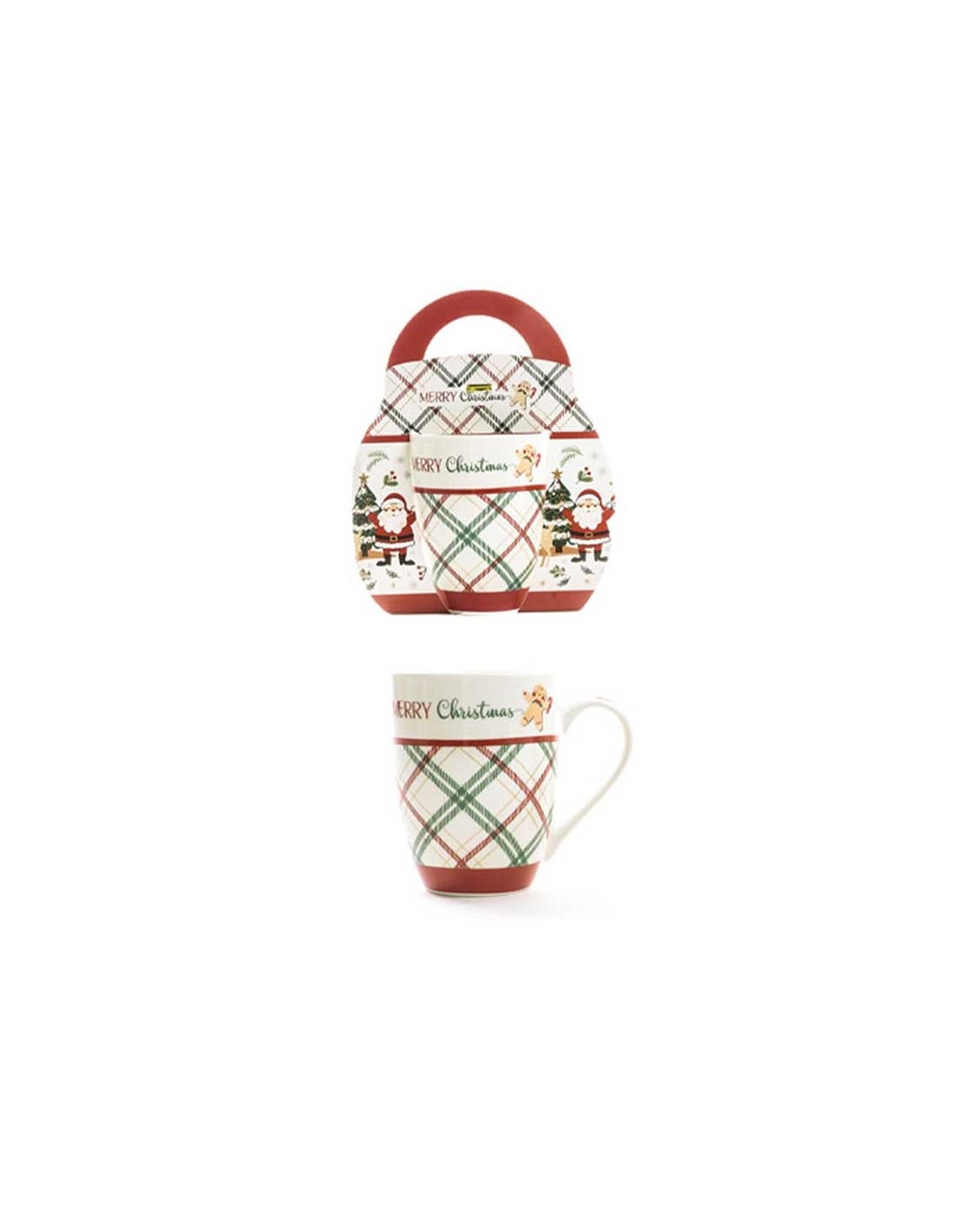 Mercury Tazza Natalizia Porcellana 340ml Disegni Assortiti | Shop in Casa