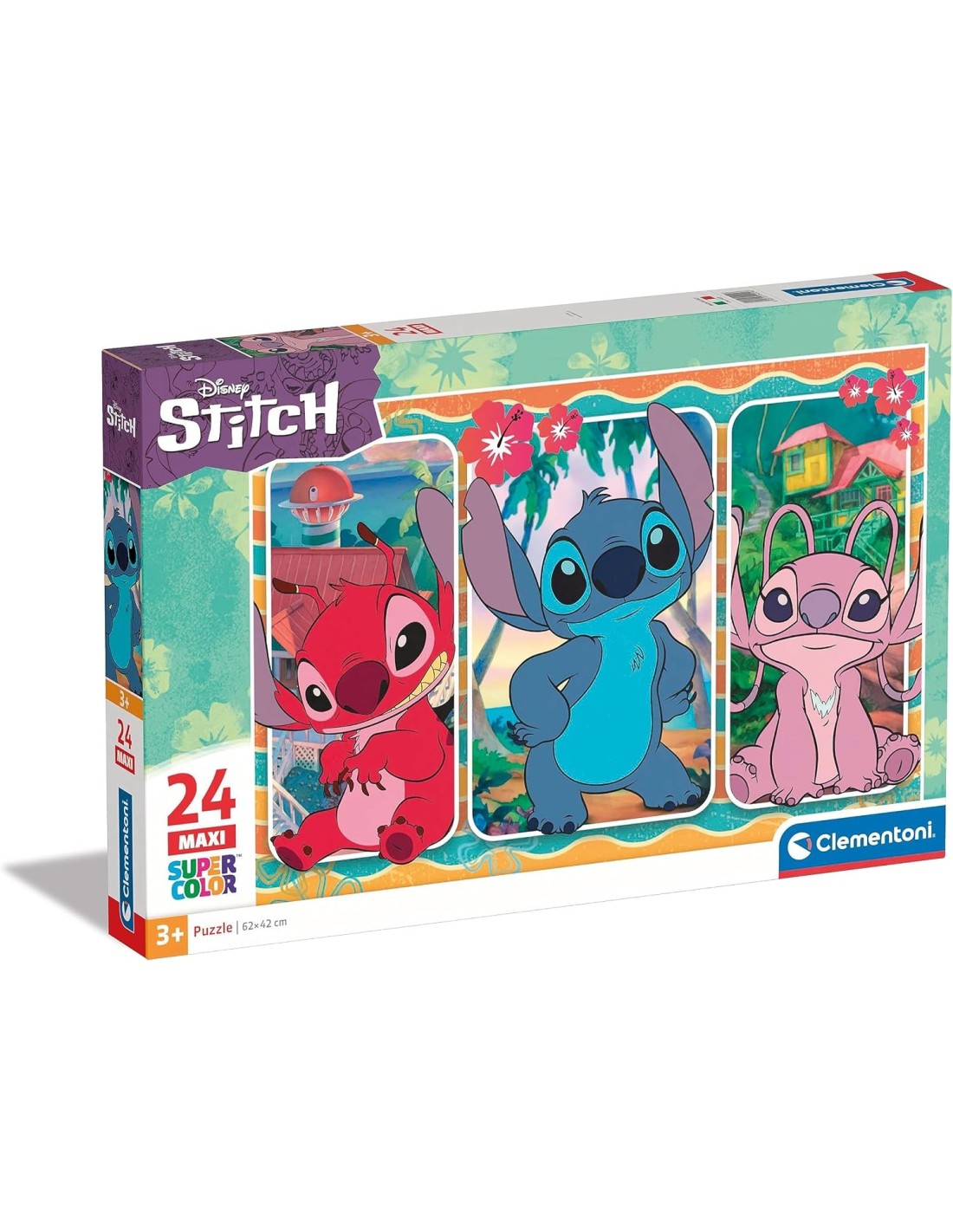 GIOCHI DI SOCIETA'E PUZZLE: vendita online CLEMENTONI STITCH MAXIPUZZLE 24PZ in offerta