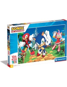 GIOCHI DI SOCIETA'E PUZZLE: vendita online CLEMENTONI SONIC MAXIPUZZLE 104PZ in offerta