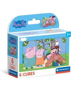 GIOCATTOLO PUBBLICIZZATO: vendita online CLEMENTONI PEPPA PIG SET 6 CUBI in offerta