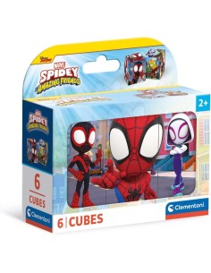 GIOCATTOLO PUBBLICIZZATO: vendita online CLEMENTONI SPIDEY SET 6 CUBI in offerta