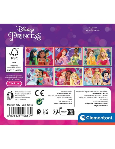 GIOCATTOLO PUBBLICIZZATO: vendita online CLEMENTONI PRINCESS SET 6 CUBI in offerta