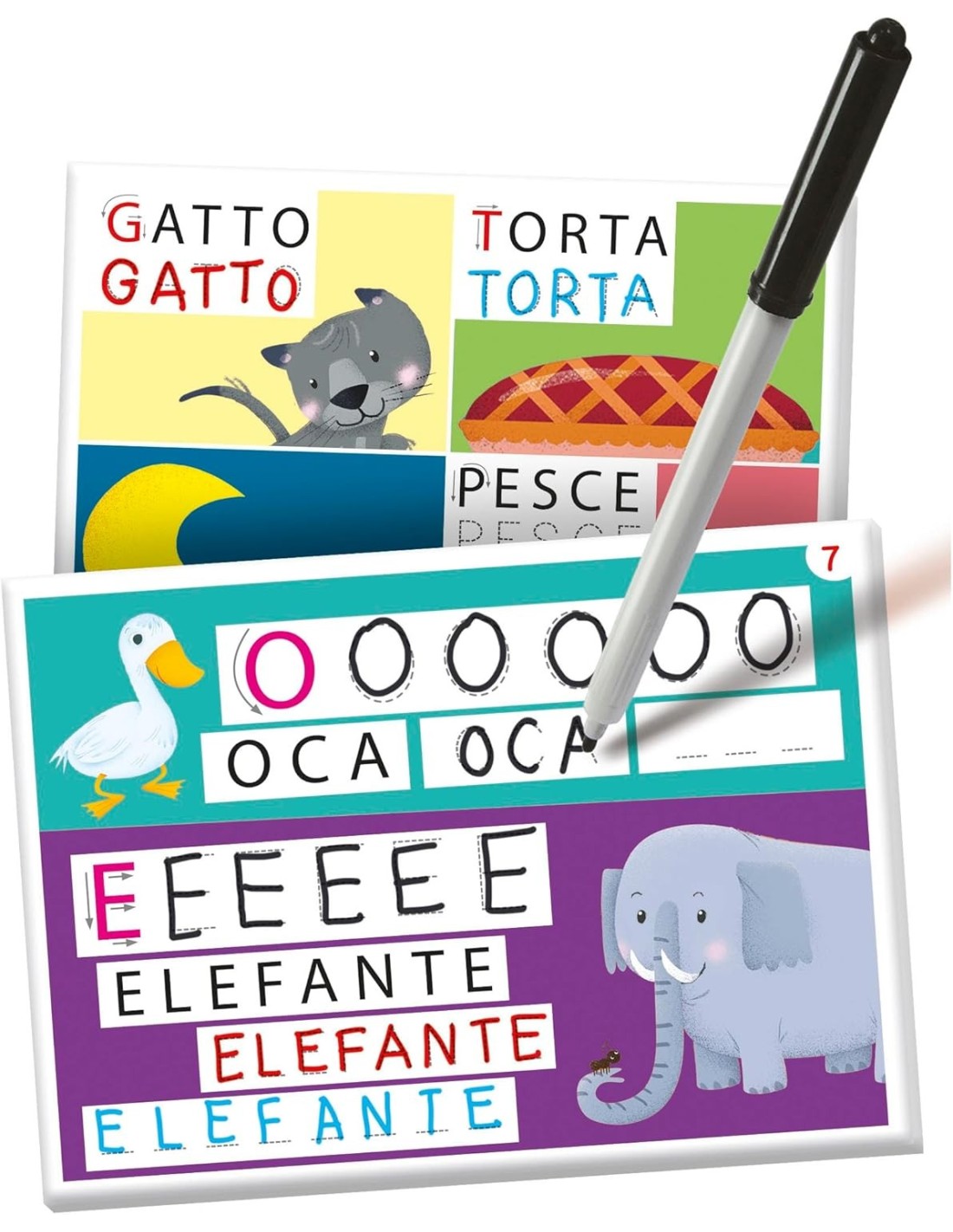 PRESCOLARI: vendita online SAPIENTINO GIOCO E SCRIVO, GIOCO EDUCATIVO, PER BAMBINI, APPRENDIMENTO, SCRITTURA in offerta