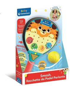 PRESCOLARI: vendita online CLEMENTONI BABY SMASH RACCHETTA DA PADEL INTERATTIVA in offerta