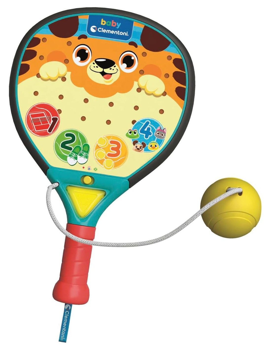 PRESCOLARI: vendita online CLEMENTONI BABY SMASH RACCHETTA DA PADEL INTERATTIVA in offerta