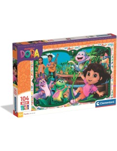 GIOCHI DI SOCIETA'E PUZZLE: vendita online CLEMENTONI DORA MAXIPUZZLE 104PZ in offerta