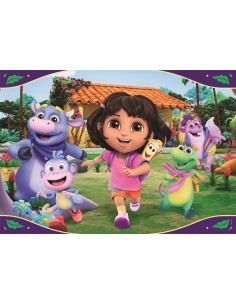 GIOCHI DI SOCIETA'E PUZZLE: vendita online CLEMENTONI DORA MAXIPUZZLE 24PZ in offerta