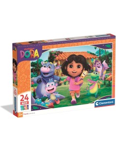 GIOCHI DI SOCIETA'E PUZZLE: vendita online CLEMENTONI DORA MAXIPUZZLE 24PZ in offerta