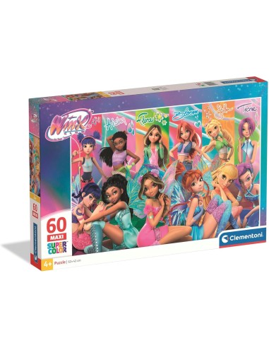 GIOCHI DI SOCIETA'E PUZZLE: vendita online CLEMENTONI WINX MAXIPUZZLE 60PZ in offerta