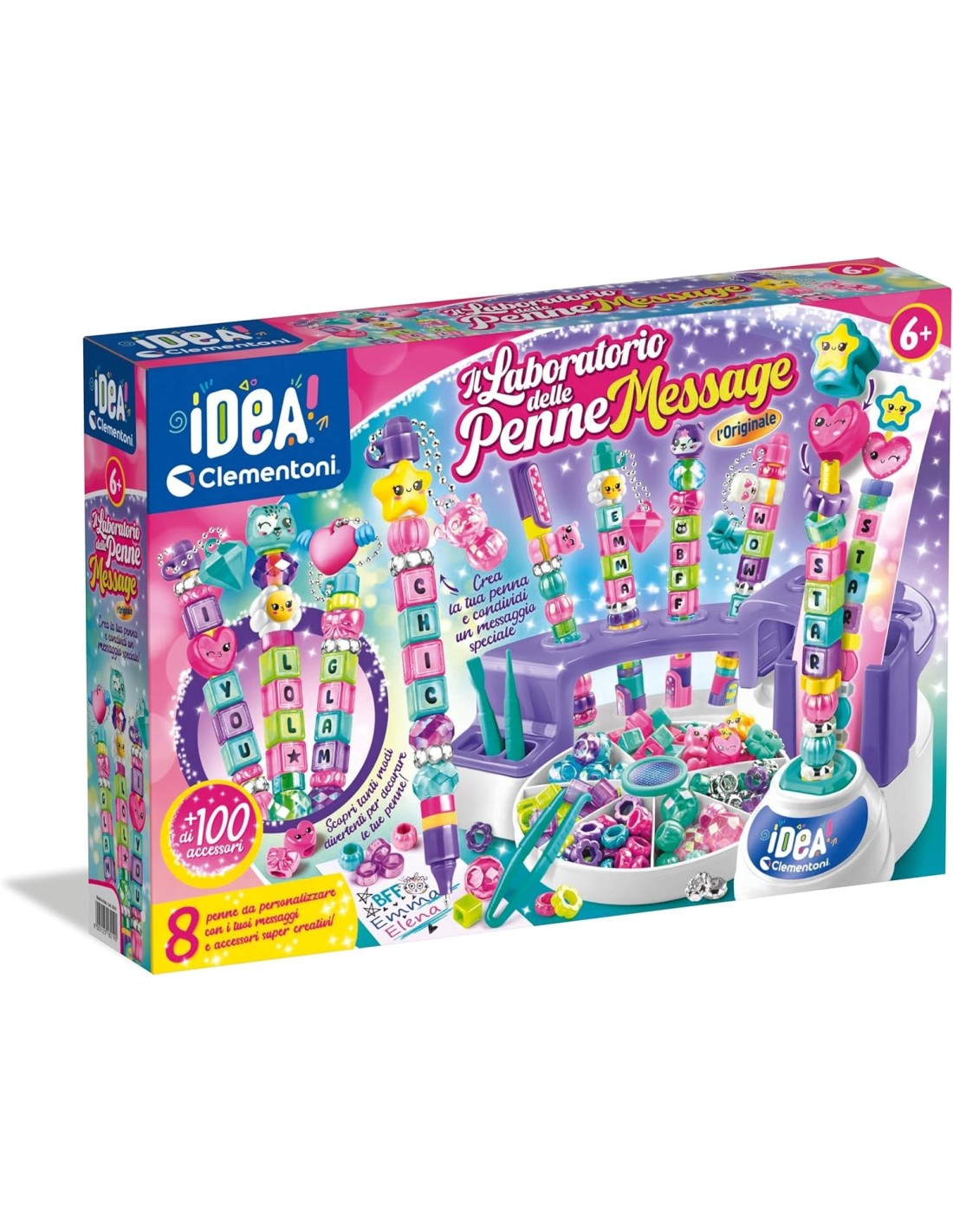 GIOCHI GIRL: vendita online IDEA CLEMENTONI LABORATORIO DELLE PENNE MESSAGE, GIOCO EDUCATIVO, PER BAMBINI, CREATIVITÀ in offerta