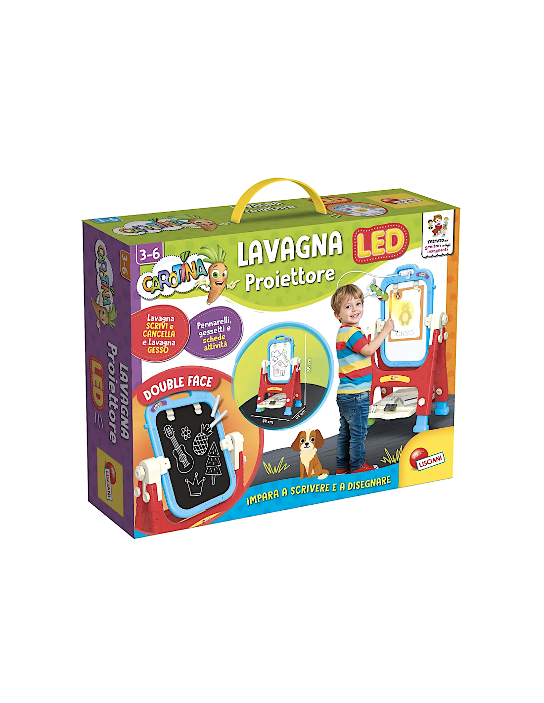 PRESCOLARI: vendita online CAROTINA LAVAGNA CON PROIETTORE LED, GIOCO EDUCATIVO in offerta
