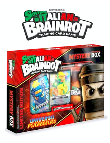 GIOCATTOLO PUBBLICIZZATO: vendita online ITALIAN BRAINROT MISTERY BOX UNIVERSO PSICHEDELICO in offerta