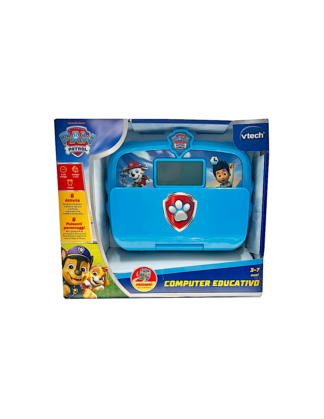 PRESCOLARI: vendita online PAW PATROL COMPUTER EDUCATIVO, TABLET PER BAMBINI in offerta