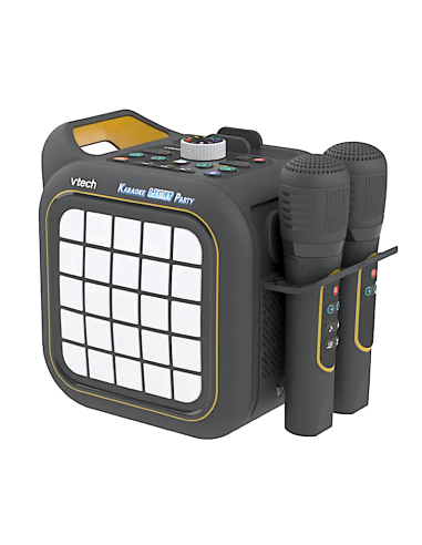 MUSICALI: vendita online KARAOKE LIGHT PARTY, ALTOPARLANTE, BLUETOOTH, 2 MICROFONI, LUCI LED, EFFETTI VOCALI in offerta