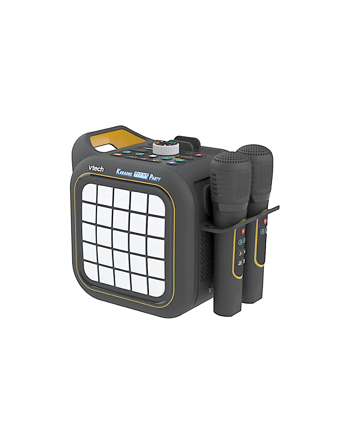 MUSICALI: vendita online KARAOKE LIGHT PARTY, ALTOPARLANTE, BLUETOOTH, 2 MICROFONI, LUCI LED, EFFETTI VOCALI in offerta