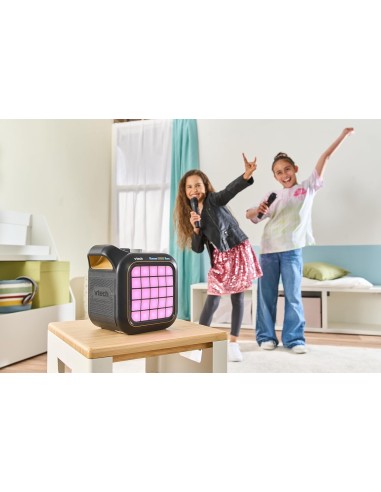 MUSICALI: vendita online KARAOKE LIGHT PARTY, ALTOPARLANTE, BLUETOOTH, 2 MICROFONI, LUCI LED, EFFETTI VOCALI in offerta