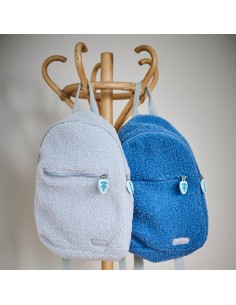 zaino teddy grigio Nattou per bambini 12m+ | shopincasa.it