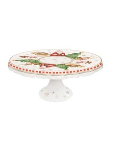 Brandani Alzata Racconti in Porcellana – Decorazione Natalizia | shopincasa.it