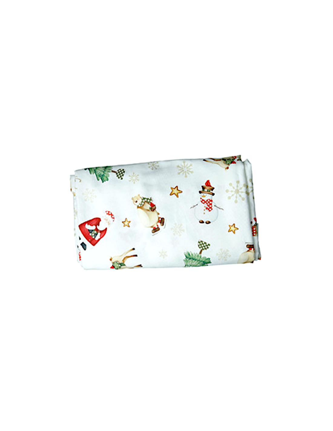 Brandani “Racconti” Tovaglia Natalizia Bianca 140×180 cm - Shopincasa.it