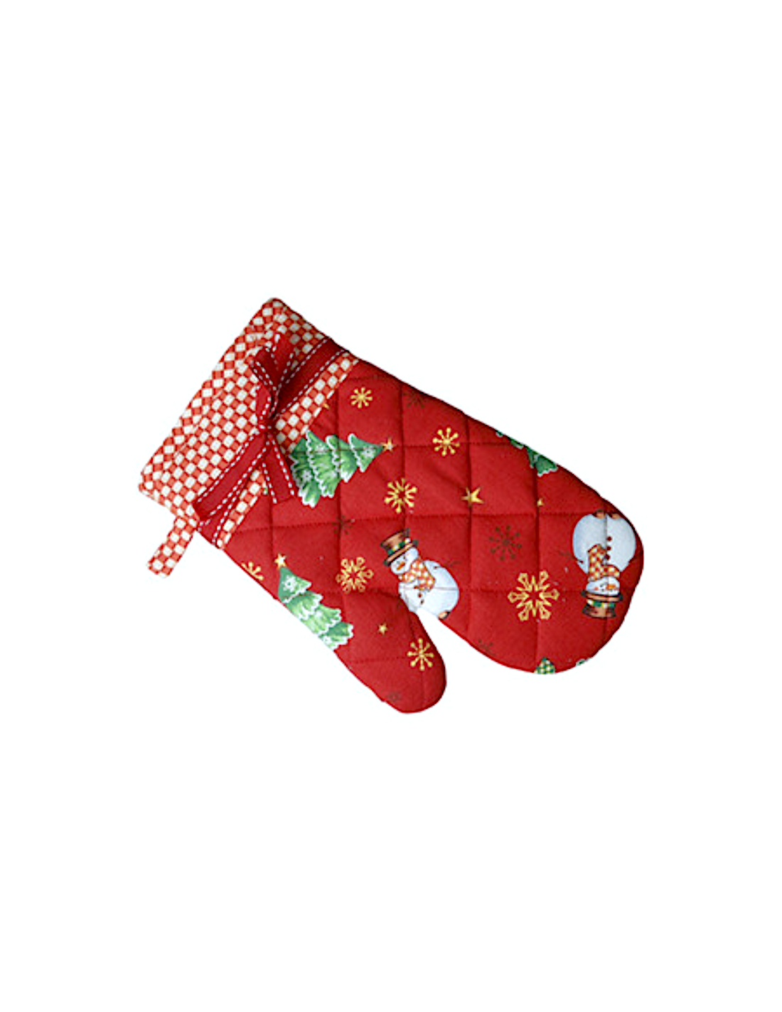 Brandani “Racconti” Guanto da Forno Natalizio Rosso Frosty - Shopincasa.it