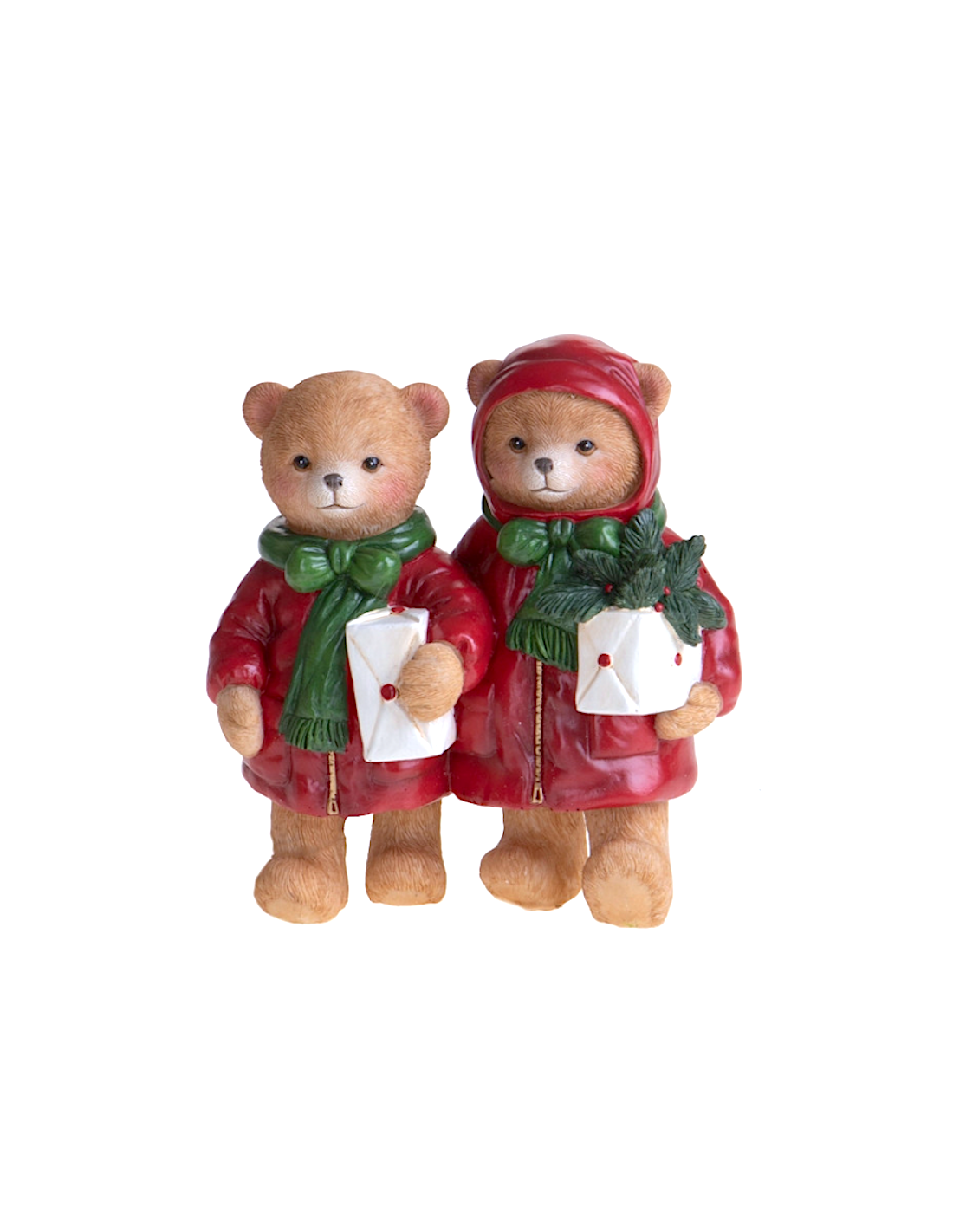 orsetti natalizi con pacchi dono in resina Brandani | shopincasa.it
