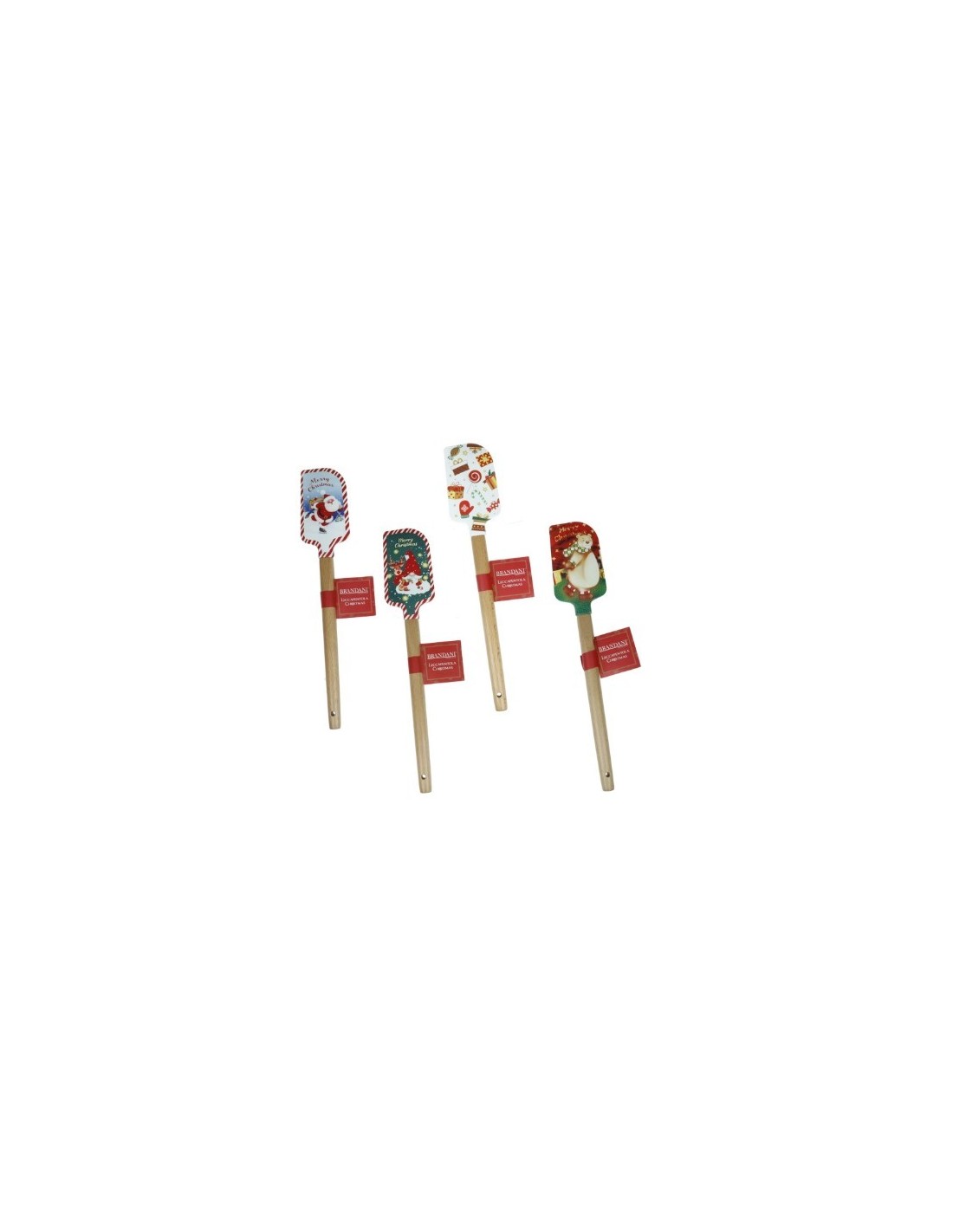 leccapentola natalizio in silicone e legno Brandani | shopincasa.it