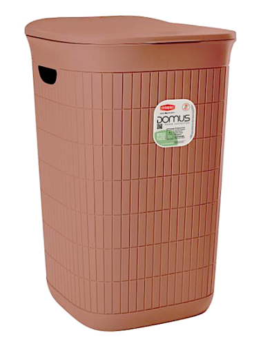 DOMUS PORTABIANCHERIA MOCHA MOUSSE 50LT