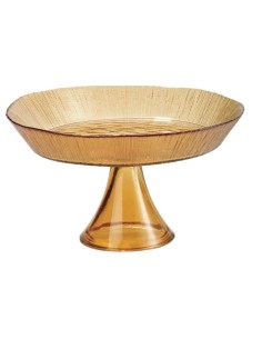 alzata Ambra in vetro Brandani 24 cm | shopincasa.it