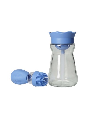 oliera in vetro Brandani con dosatore e pennello colori assortiti | shopincasa.it