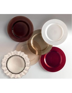 TAVOLA E CUCINA: vendita online 51038 SOTTOPIATTO MOKA VETRO in offerta 2