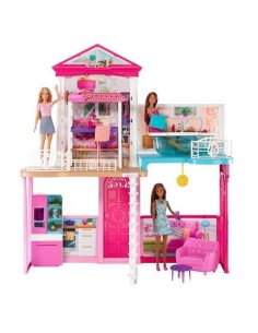 Barbie Villa GLH56 con 3 Bambole e Accessori | Shop in Casa