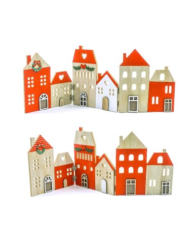 DECORAZIONE IN LEGNO 45X17CM ASSORTITO