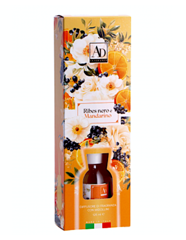 PROFUMATORI: vendita online DIFFUSORE 117513 RIBES/MANDARINO 125ML CON BACCHETTE in offerta