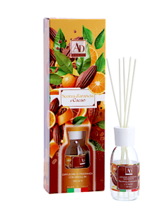 PROFUMATORI: vendita online DIFFUSORE 117514 ARANCIA/CACAO 125ML CON BACCHETTE in offerta