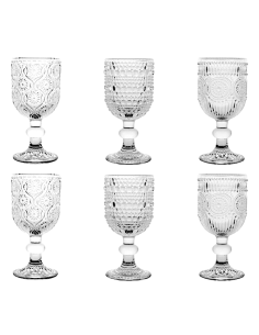 Brandani Set 6 Bicchieri Shot Liquorino Indie in Vetro | shopincasa.it