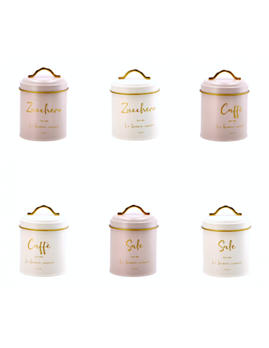 BARATTOLO 119371 LATTA ASSORTITO CON COPERCHIO 11X16CM