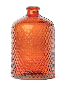 VASO 33041 VITRO 19X31CM VETRO AMBRA