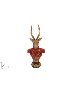 RENNA DECORATA 36CM