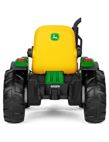 BICI - PRIMI PASSI - AUTO: vendita online PEG PEREGO JOHN DEERE RC TRACTOR, TRATTORE ELETTRICO CAVALCABILE, TELECOMANDATO, 12...