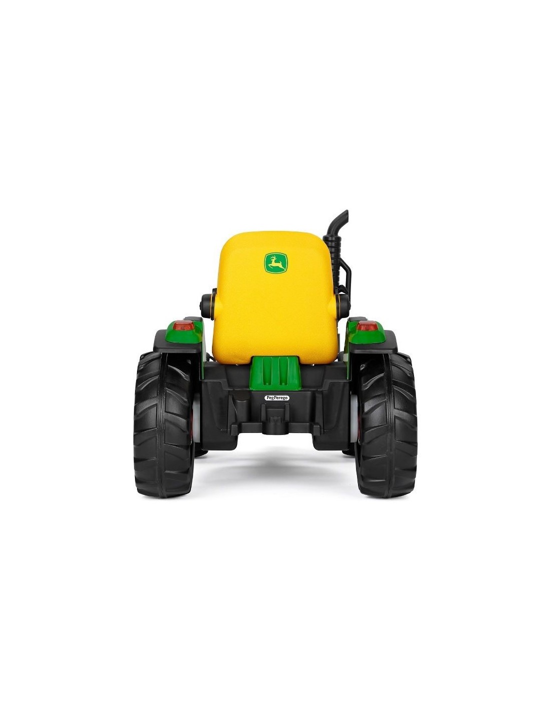 BICI - PRIMI PASSI - AUTO: vendita online PEG PEREGO JOHN DEERE RC TRACTOR, TRATTORE ELETTRICO CAVALCABILE, TELECOMANDATO, 12...
