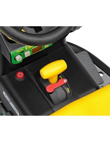 BICI - PRIMI PASSI - AUTO: vendita online PEG PEREGO JOHN DEERE RC TRACTOR, TRATTORE ELETTRICO CAVALCABILE, TELECOMANDATO, 12...