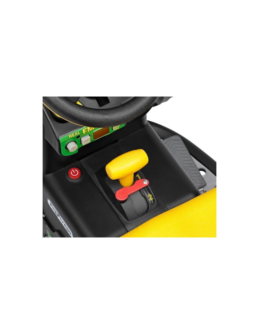 BICI - PRIMI PASSI - AUTO: vendita online PEG PEREGO JOHN DEERE RC TRACTOR, TRATTORE ELETTRICO CAVALCABILE, TELECOMANDATO, 12...