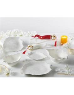 corno Re di Fortuna in porcellana bianco 31 cm Brandani | shopincasa.it 2