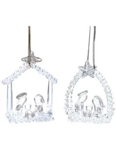 Brandani Decori Natale Natività Mignon in Vetro H 5 cm | shopincasa.it