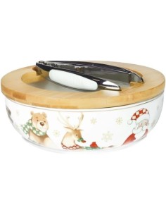 Brandani Ciotola Portanoci Racconti in Porcellana con Schiaccianoci | shopincasa.it